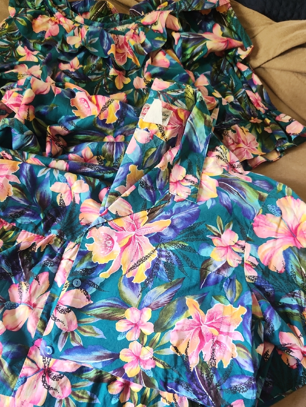 Hilo Hattie Hawaiian Original Mens Womens 100% Cotton Matching Shirt Dress